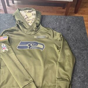 NFL Olive Green Nike Hoodie